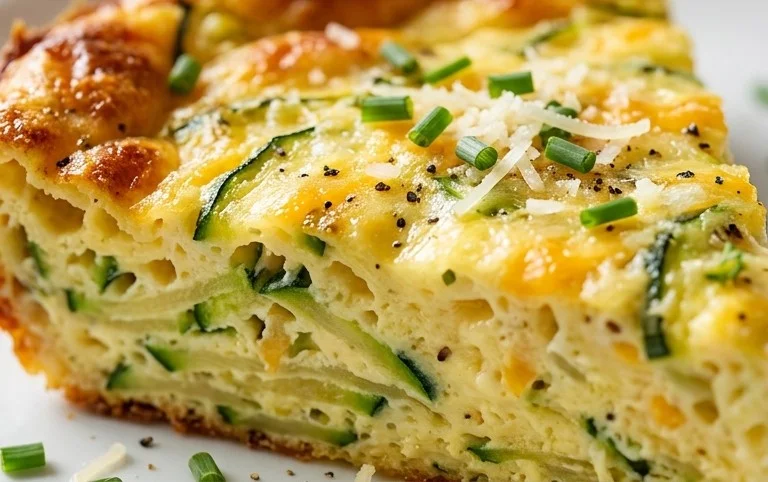 Crustless Zucchini Quiche Recipe