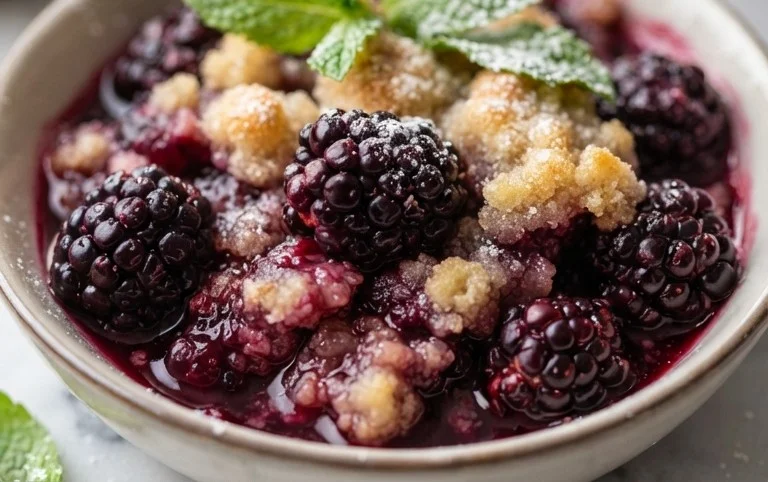 The Pioneer Women's Blackberry Cobbler