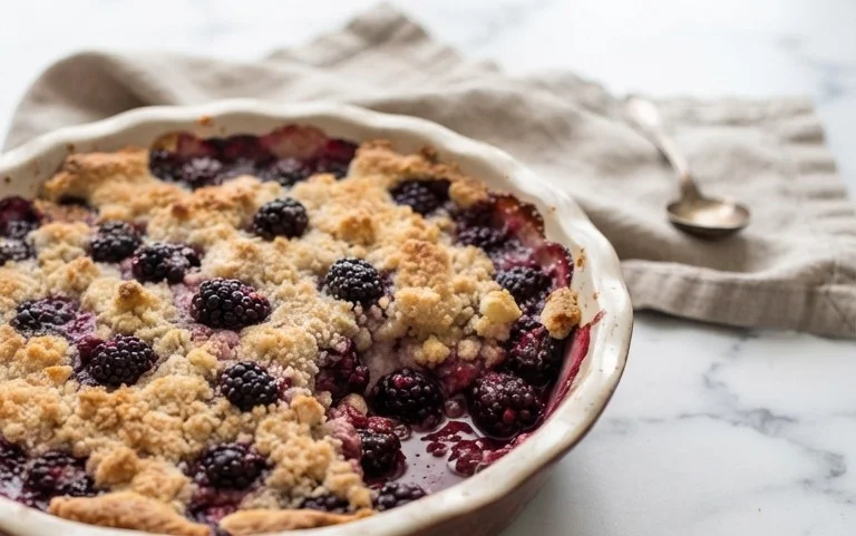 The Pioneer Women's Blackberry Cobbler