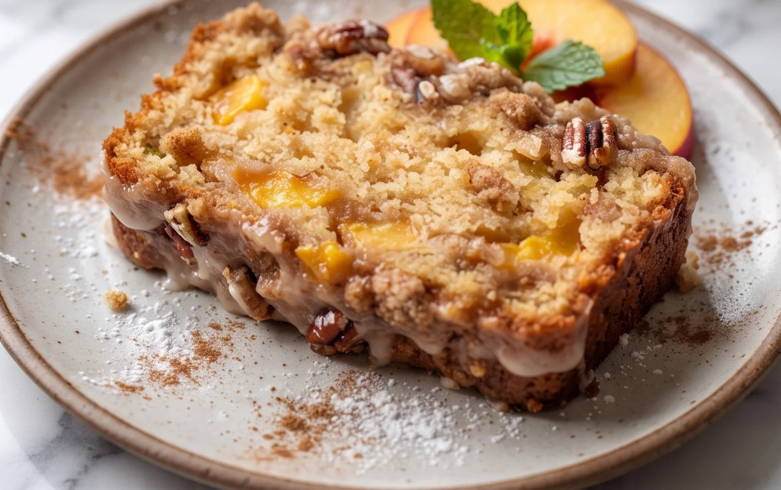 Southern Peach Bread