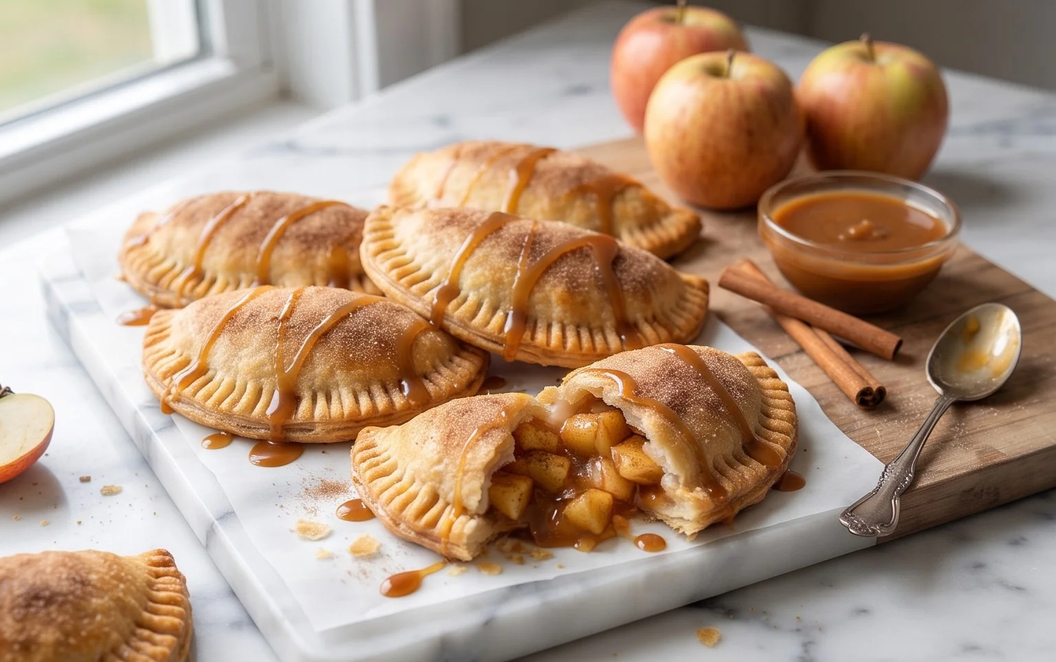 Caramel Apple Empanadas