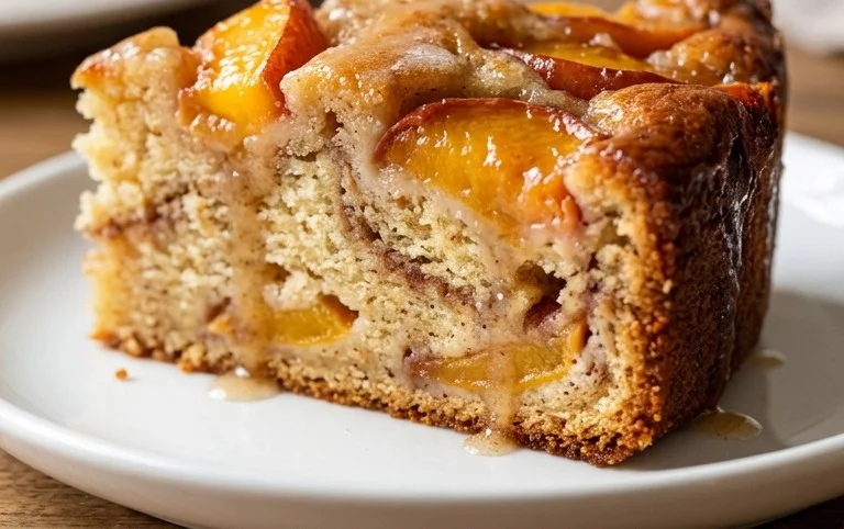 Peach Cobbler Pound Cake