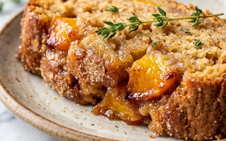 Spiced Peach Bread