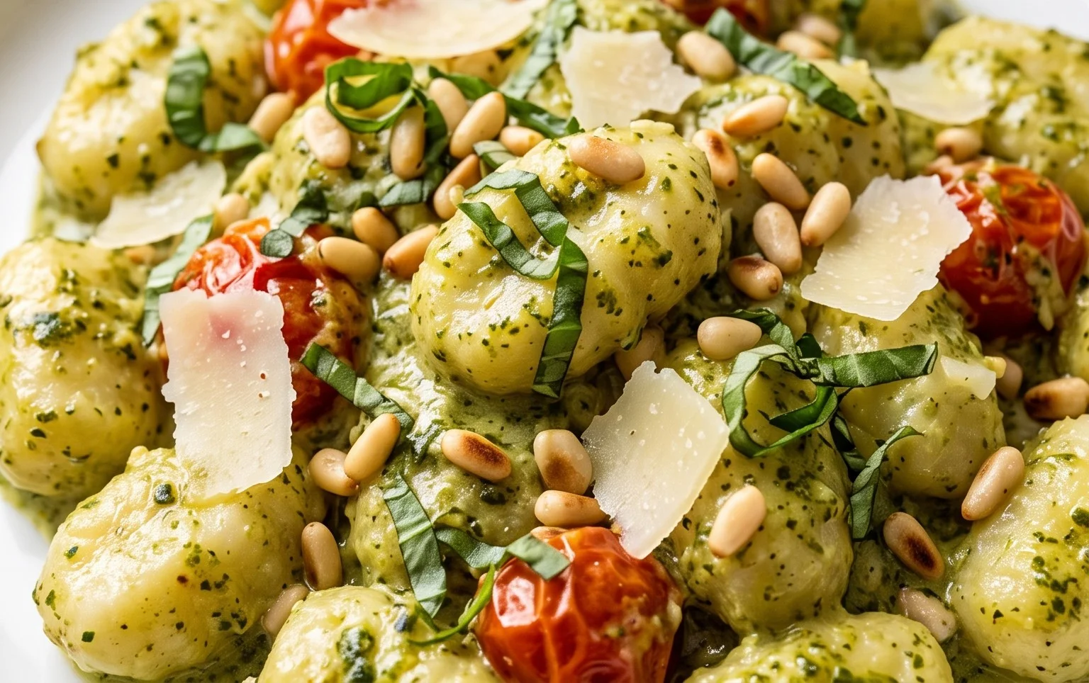 Creamy Pesto Gnocchi