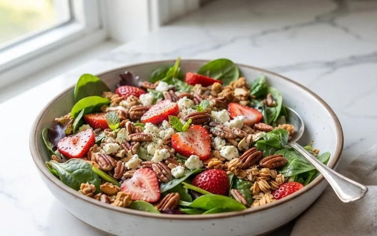 Strawberry Crunch Salad