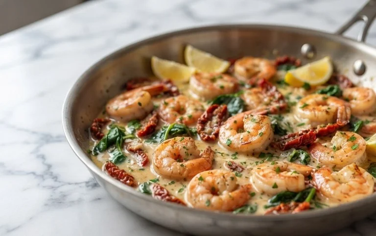 Tuscan Shrimp (One-Pan, 30-Minute Dinner)