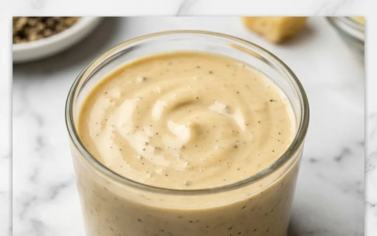 Caesar Salad Dressing (Classic, Creamy & 5 Minutes) 🥗