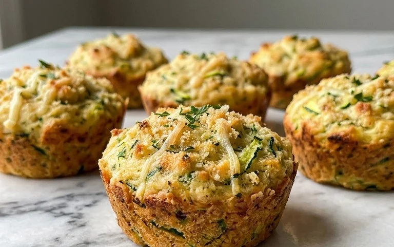 Zucchini Garlic Bites