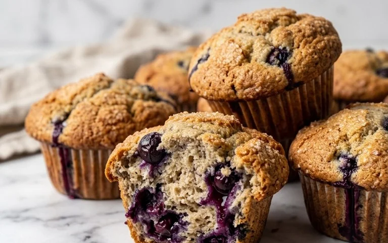 Homemade Blueberry Muffins
