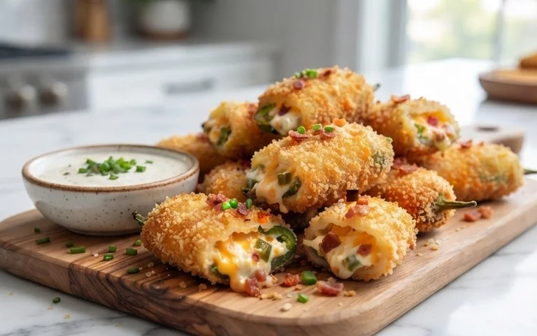 Fried Jalapeno Popper Bites