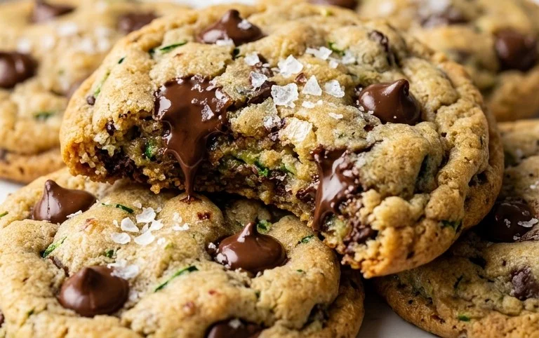 Zucchini Chocolate Chip Cookies