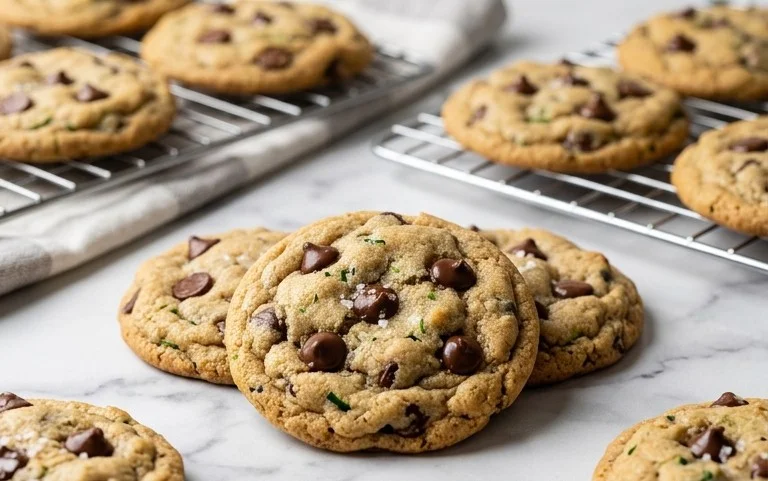 Zucchini Chocolate Chip Cookies