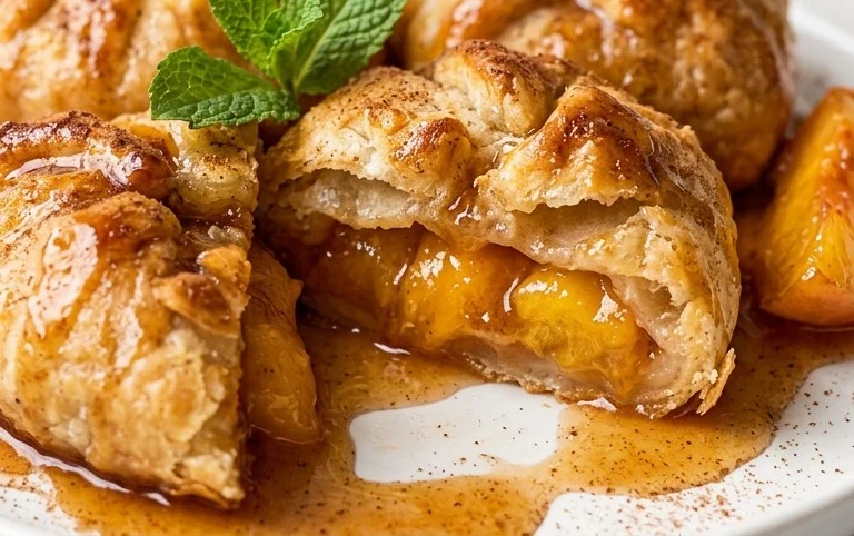 Peach Dumplings