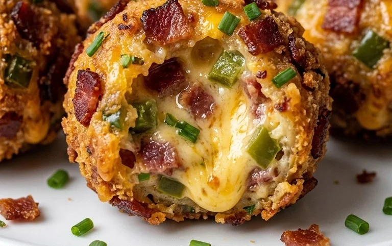 Beef Bacon Jalapeño Popper Cheese Balls