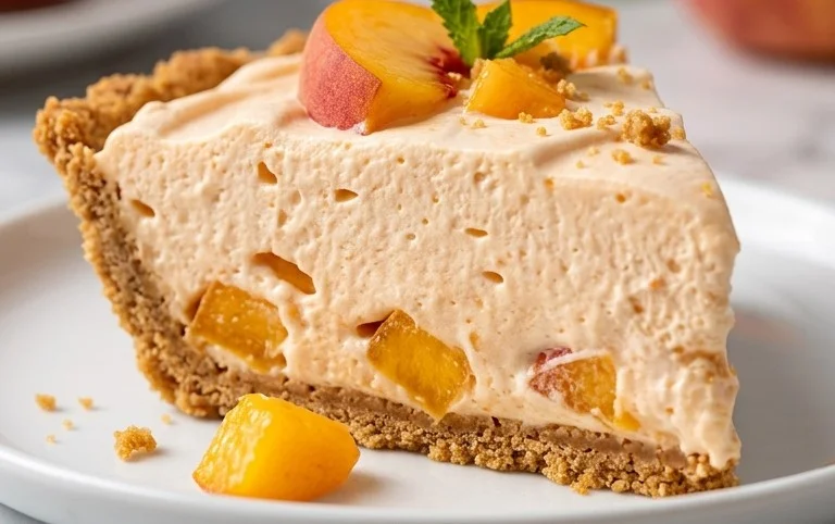 Peach Chiffon Pie