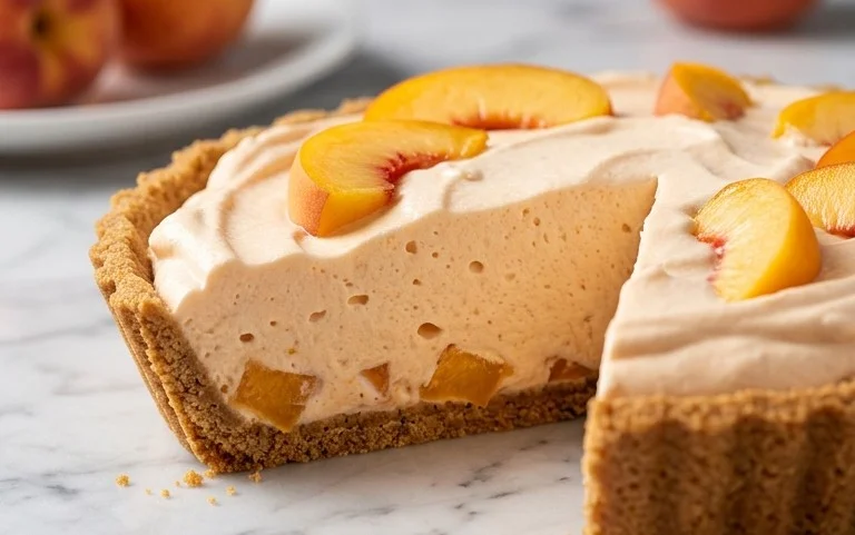 Peach Chiffon Pie