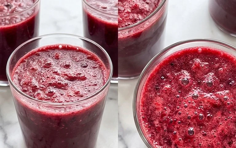 Watermelon Cherry Berry Beet Juice