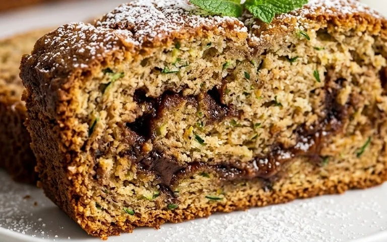 Moist and Delicious Cinnamon Swirl Zucchini Bread