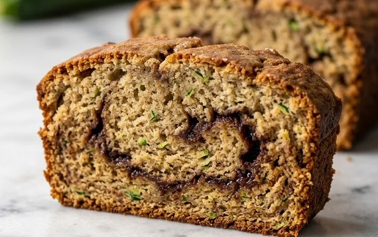Moist and Delicious Cinnamon Swirl Zucchini Bread