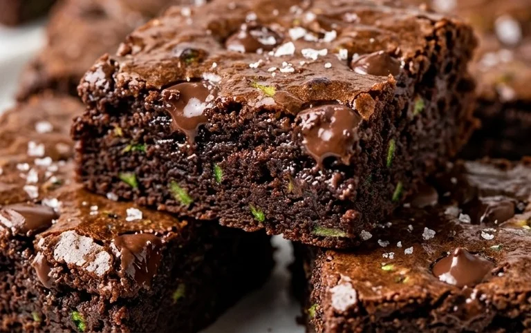 Zucchini Brownies (gluten-free, dairy-free options)