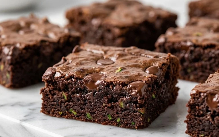 Zucchini Brownies (gluten-free, dairy-free options)