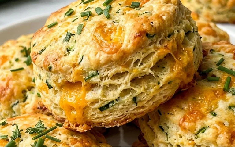 Zucchini Cheddar Biscuits