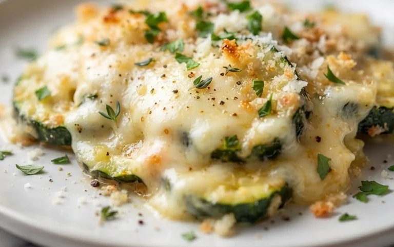 Cheesy Baked Zucchini Casserole