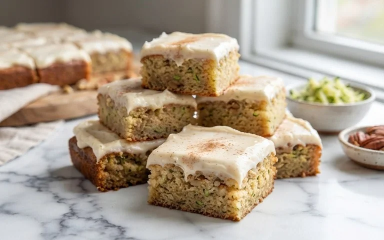 The Best Zucchini Bars