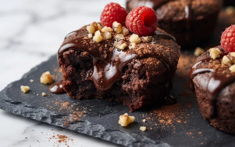Chocolate Black Bean Brownie Bites