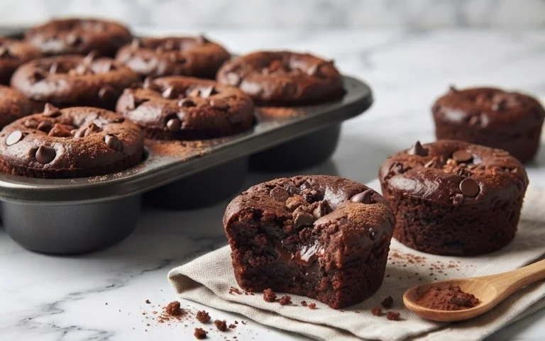 Chocolate Black Bean Brownie Bites