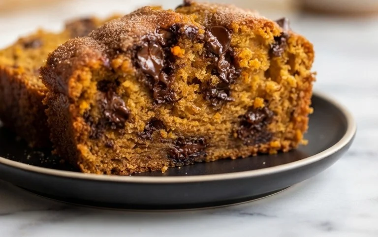 Pumpkin Chip Banana Bread