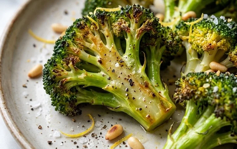 Oven Roasted Broccoli (Baked Broccoli)