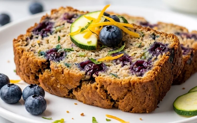 Blueberry Zucchini Bread