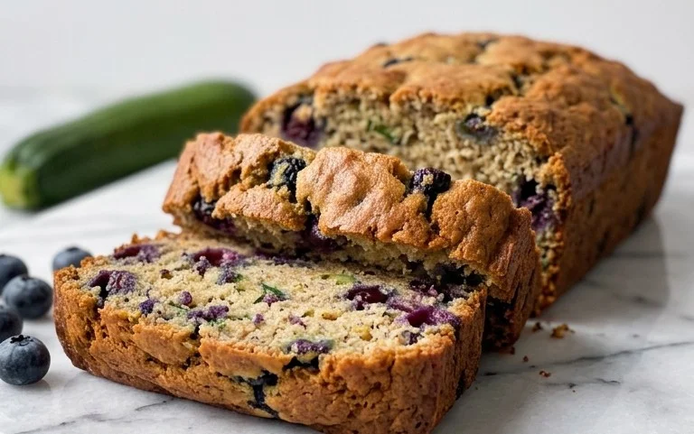Blueberry Zucchini Bread