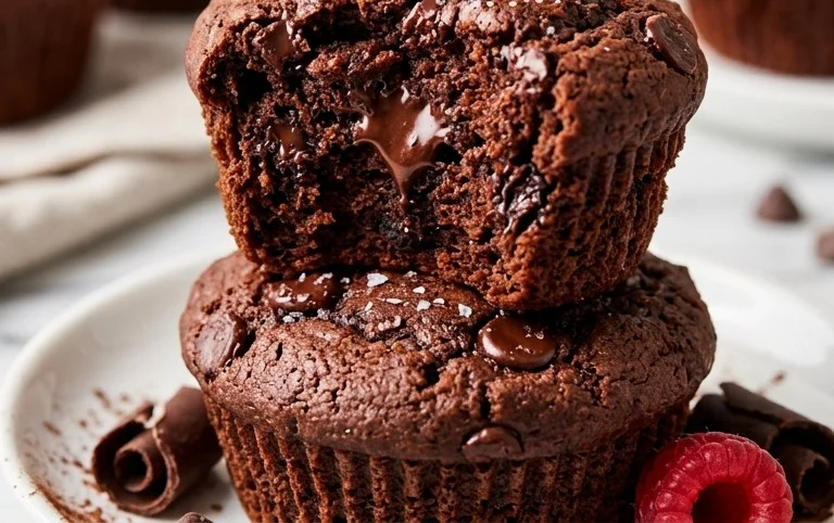 Double Chocolate Muffins