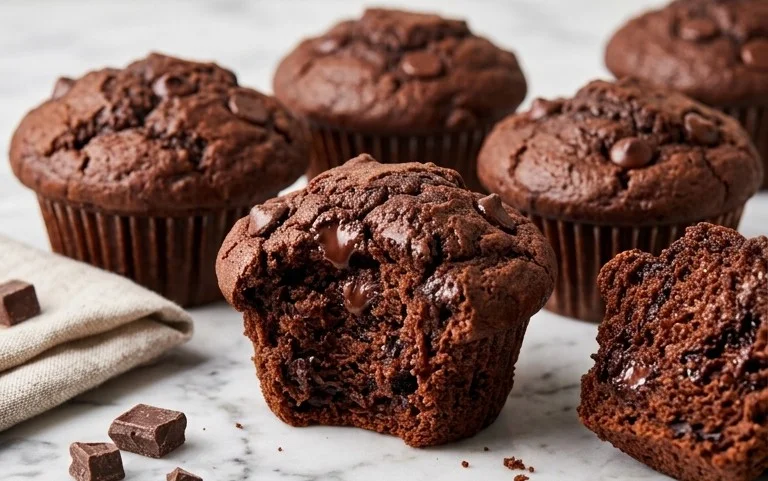 Double Chocolate Muffins