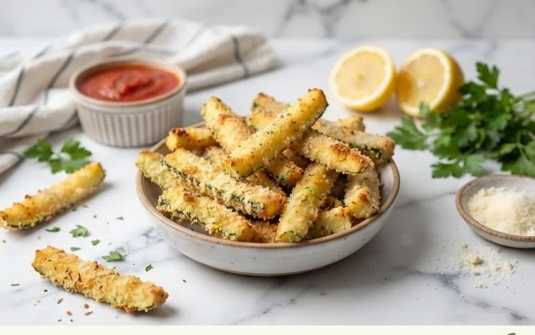 Baked Parmesan Zucchini Fries
