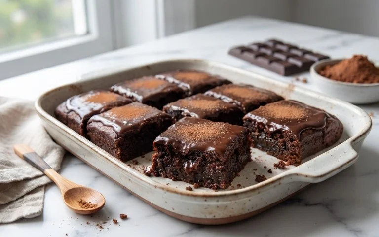 Secretly Healthy Zucchini Brownies