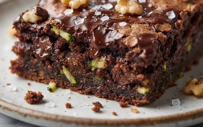 Secretly Healthy Zucchini Brownies
