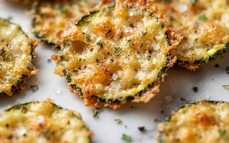 Crispy Baked Zucchini Chips