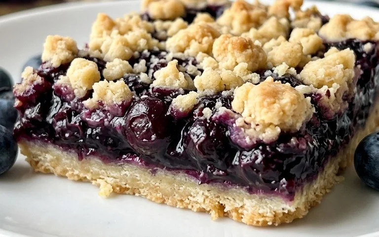Easy Blueberry Pie Bars